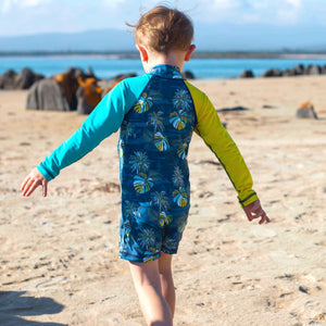 All-in-one Snap Sunsuit | Hawaii