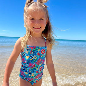 Little Girls Swimsuit  Swimming Costume – TicTasTogs