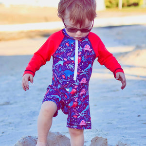 All-In-One Sunsuit | Dino Adventures