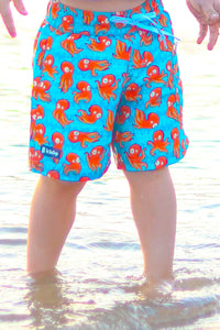 L'il Rascal Boardshorts & Rashie set | 'O' is for Octopus