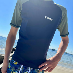 Boys Short Sleeve Surf Set | Hawaii