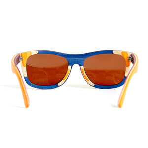 Wood Sunglasses | Orange