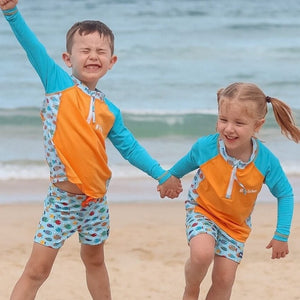 Swimwear, Beachwear and Kids Rashies