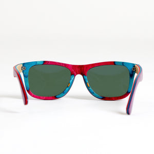 Recycled Skateboard Sunglasses | Purple