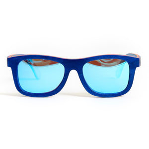 Wood Sunglasses | Blue
